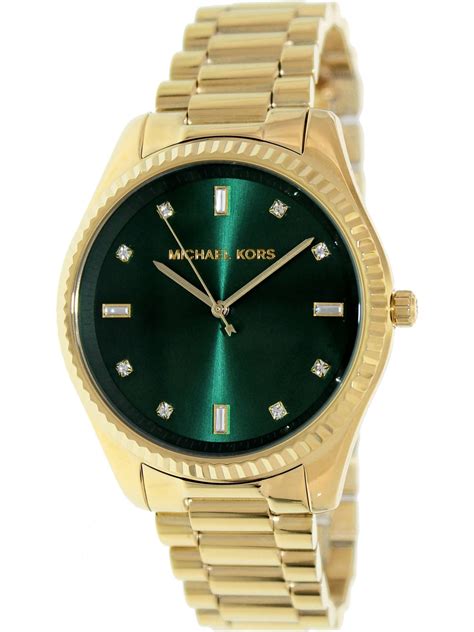 michael kors skylar green face watch|Michael Kors Watch sizes.